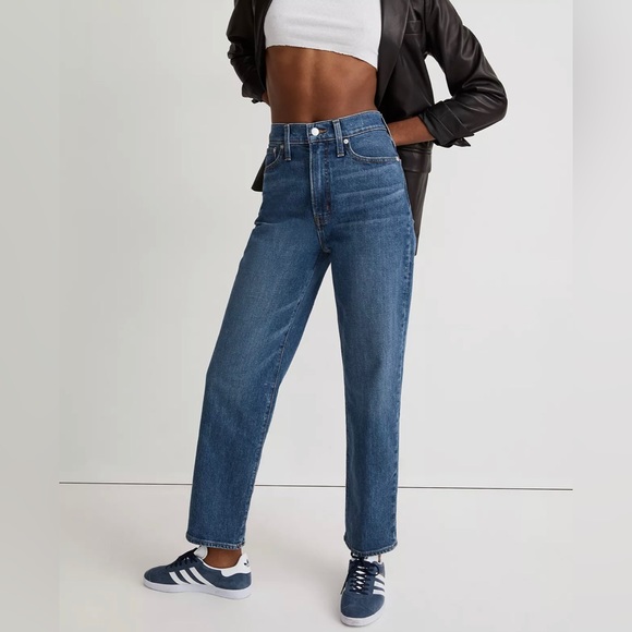 Madewell The Perfect Vintage Straight Jean in Mayfield Wash Size 26 - Picture 5 of 9